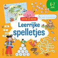 Deltas - Deltas Oefen je brein! leerrijke spelletjes - 6-7 jaar