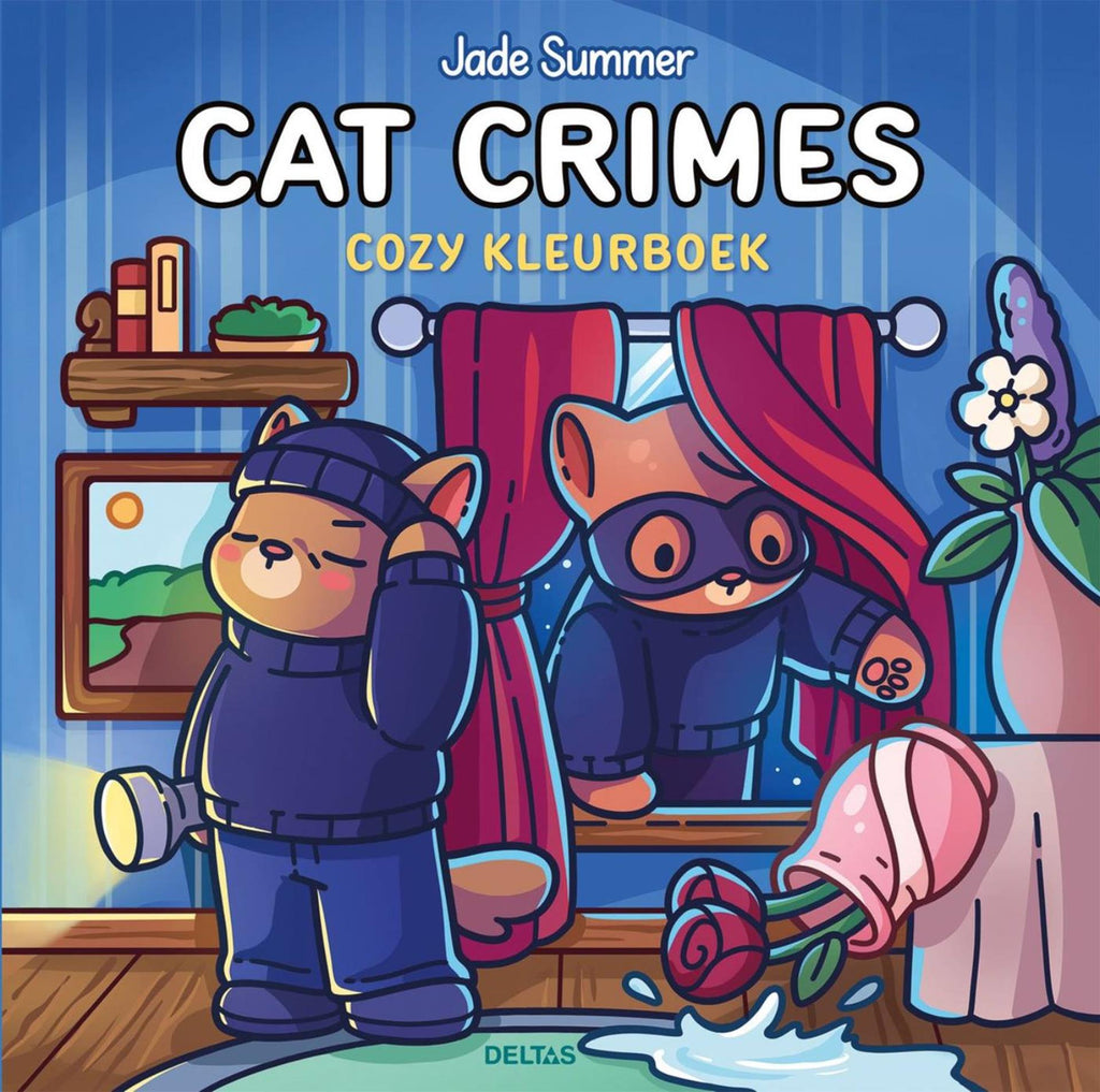 Deltas - Deltas cat crimes - cozy kleurboek jade summer