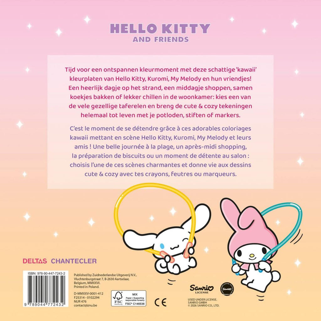 Deltas - Deltas Hello kitty and friends cute & cozy color