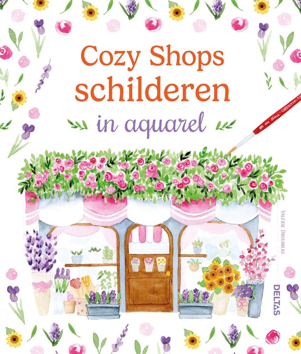 Deltas - Deltas cozy shops schilderen in aquarel