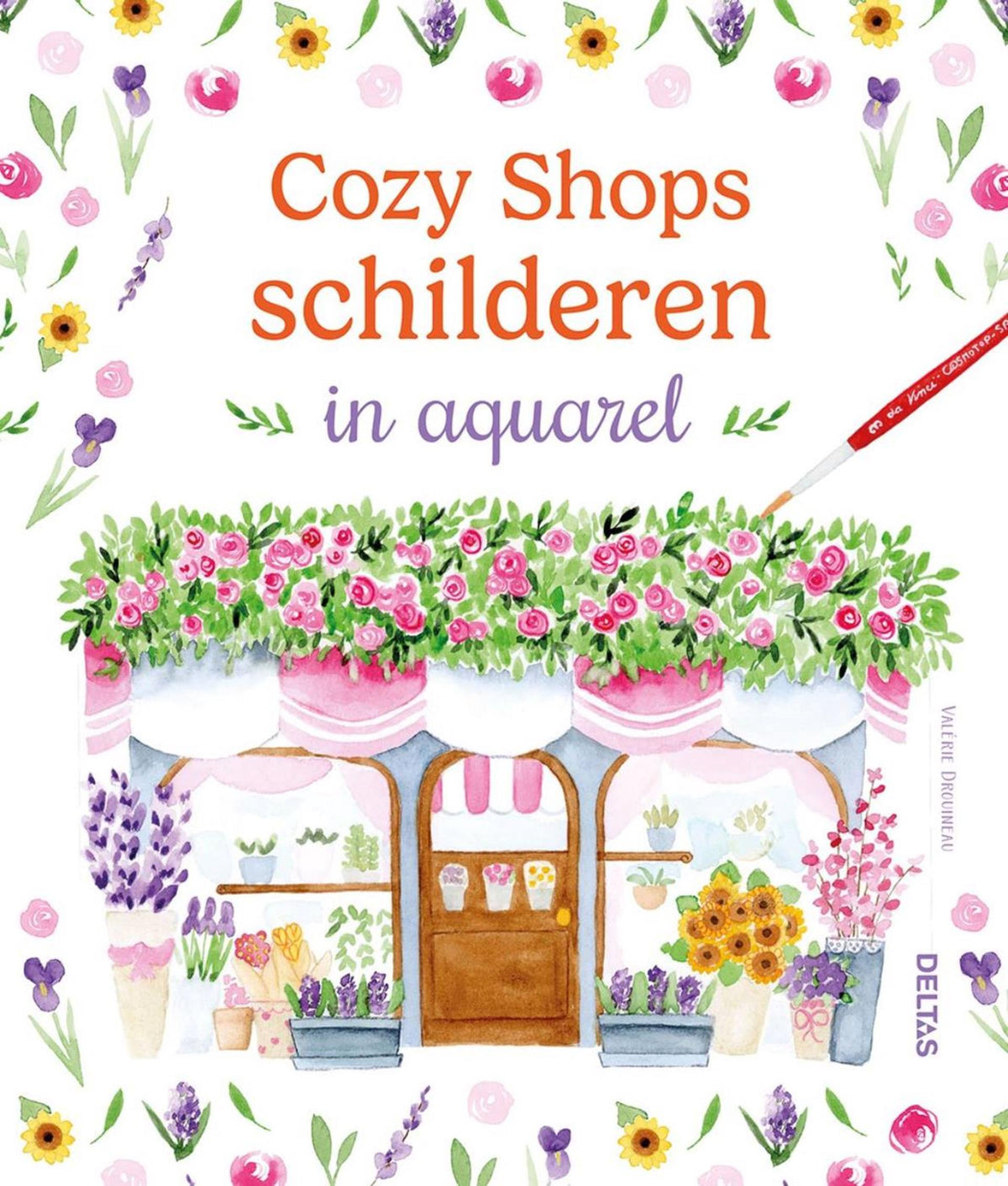 Deltas - Deltas cozy shops schilderen in aquarel