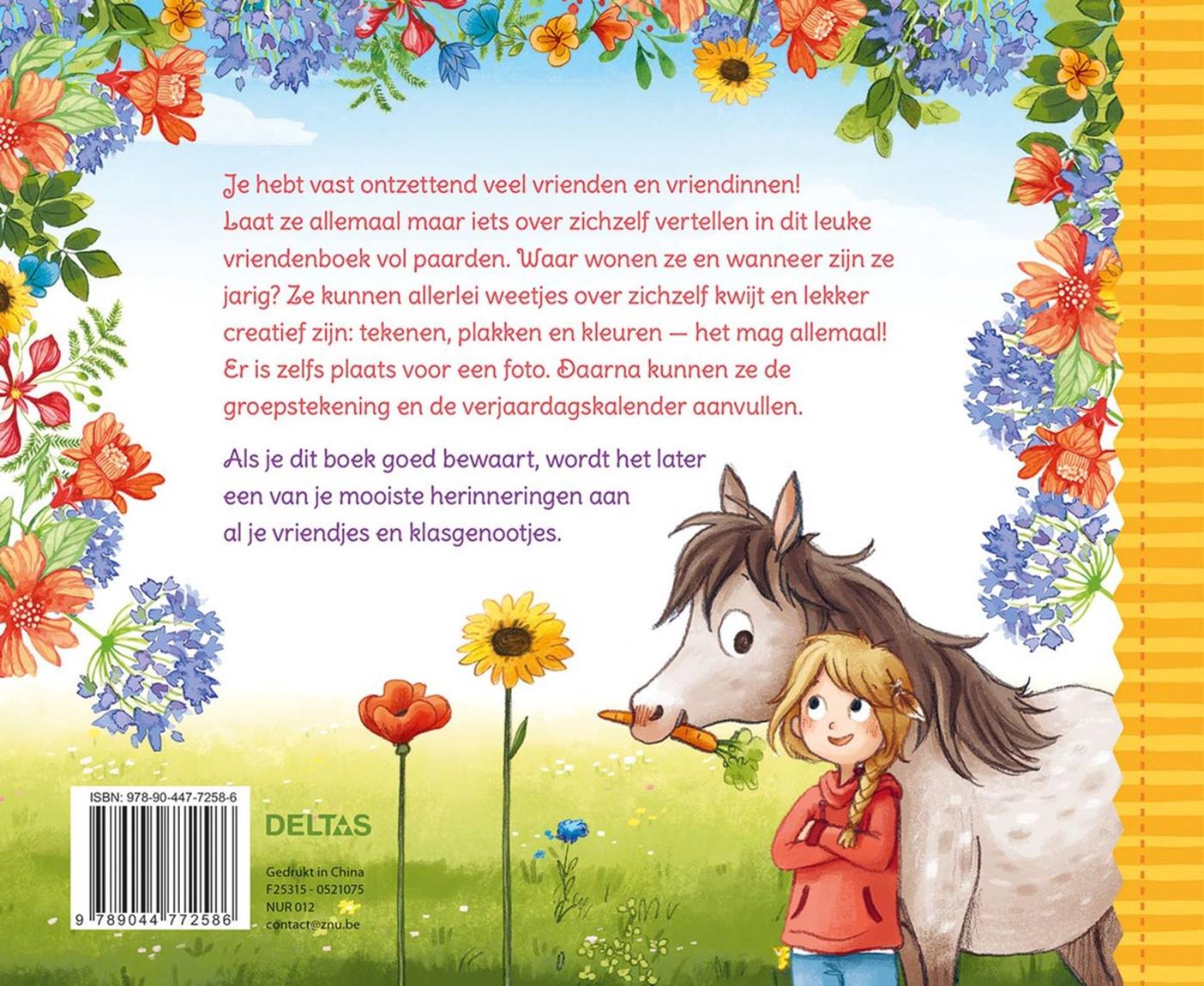 Deltas - Deltas Dol op paarden vriendenboek