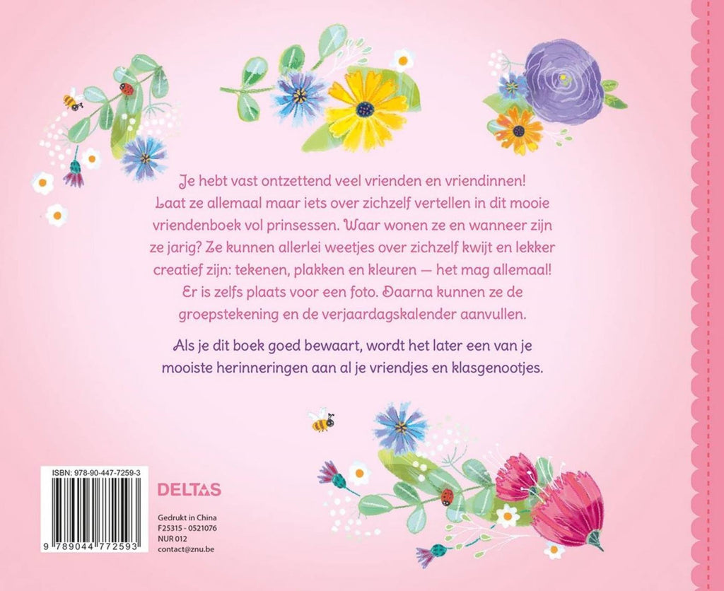 Deltas - Deltas Lieve prinsessen vriendenboek