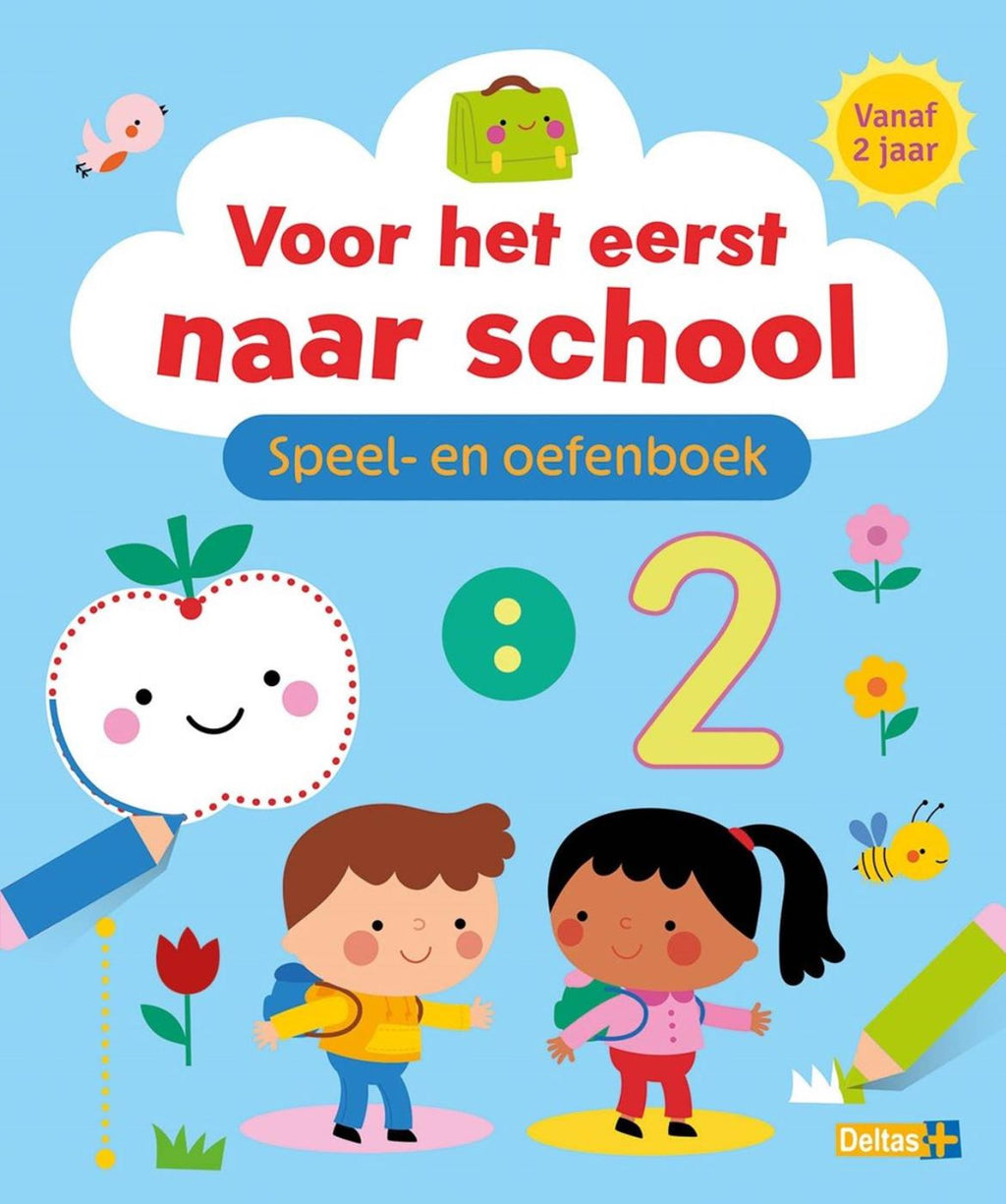 Deltas - Deltas Voor het eerst naar school - speel- en oefenboek