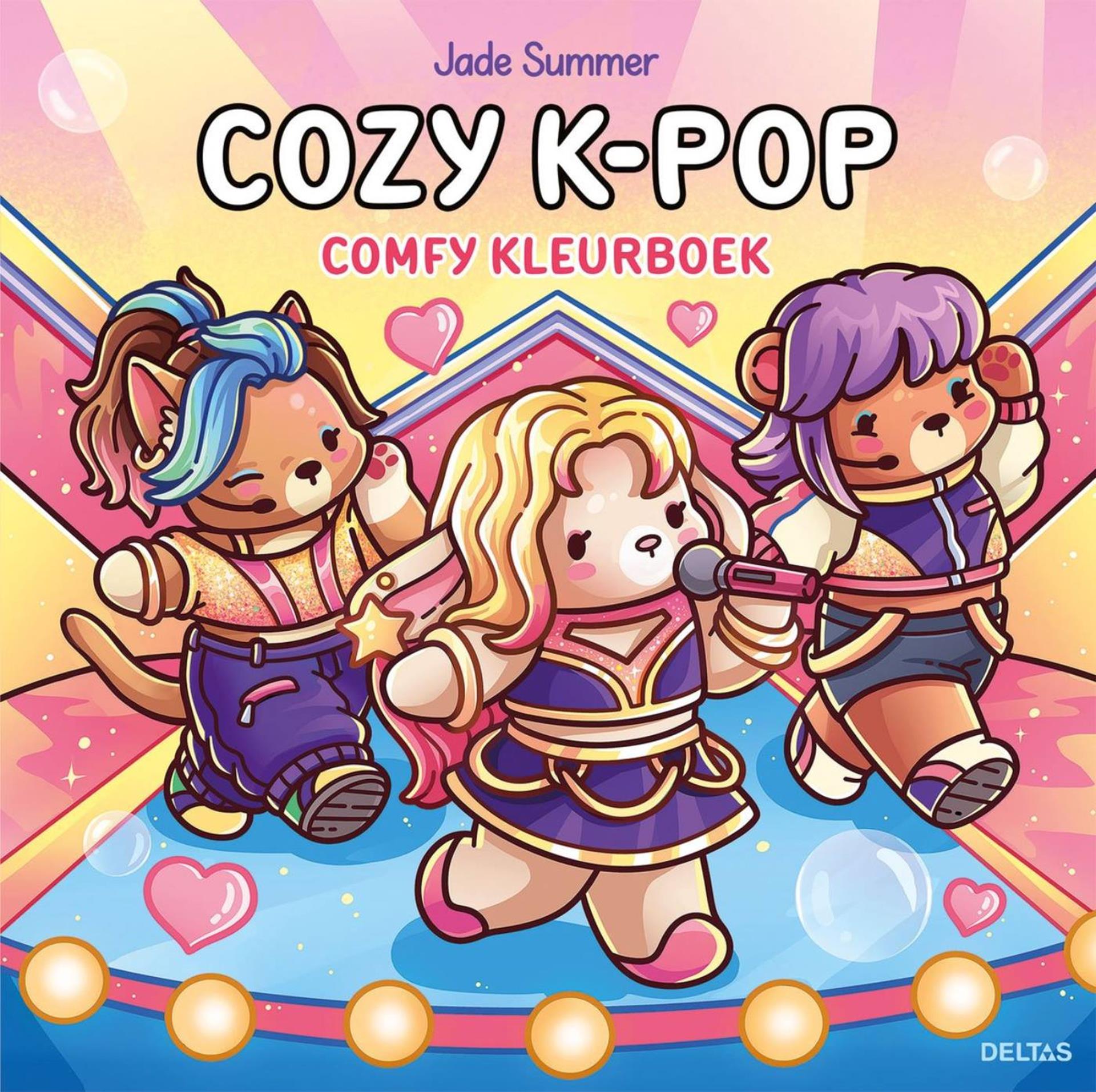 Deltas - Deltas cozy k-pop - comfy kleurboek jade summer