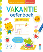 Deltas - Deltas Vakantie oefenboek met stickers naar groep 2