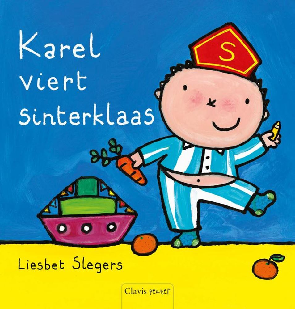Centraal boekhuis karel viert sinterklaas