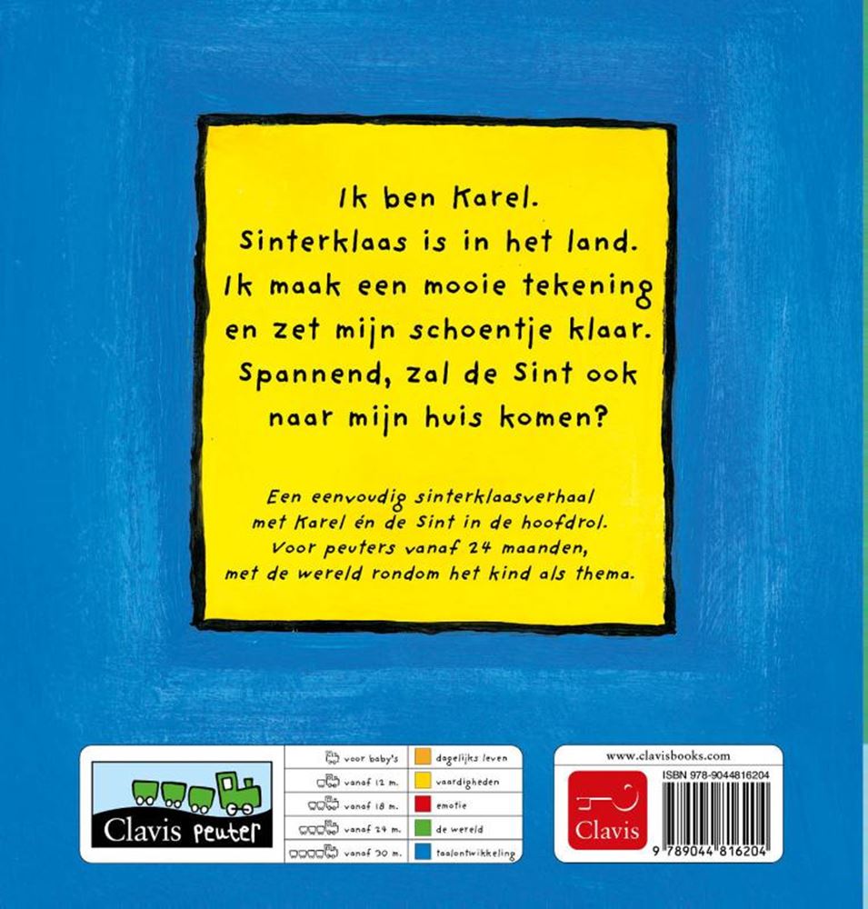 Centraal boekhuis karel viert sinterklaas
