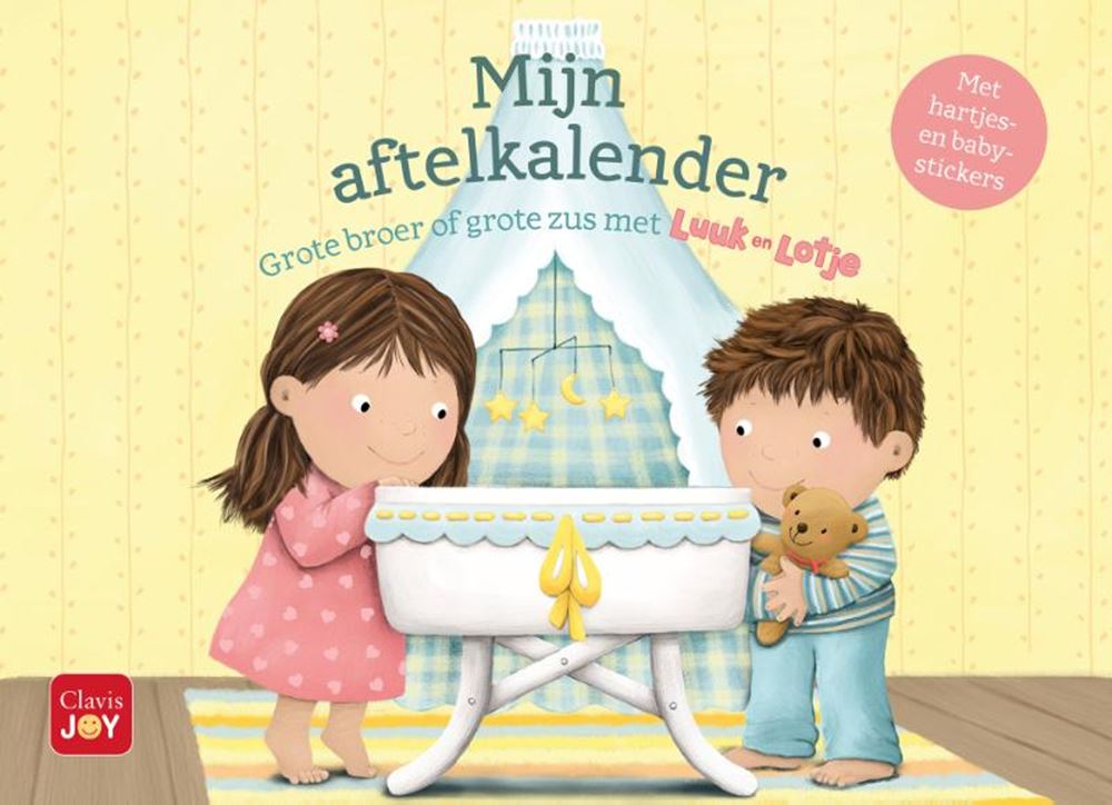 Clavis Uitgeverij - Clavis Uitgeverij Luuk en lotje - grote broer en kleine zus. aftelkalender
