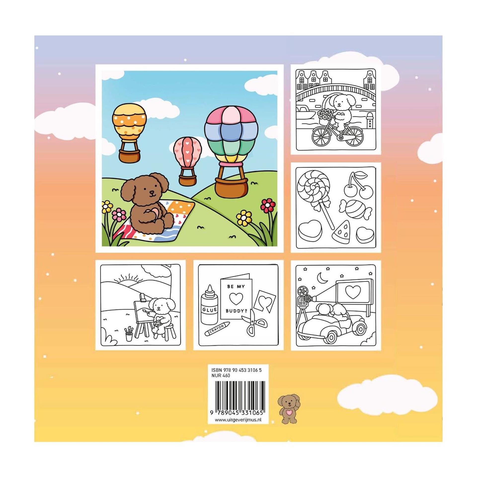 Kluitman - Kluitman Kokoro friends - kleurboek