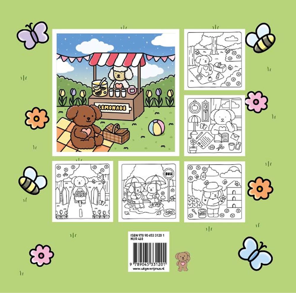 Centraal Boekhuis - Centraal Boekhuis Kokoro spring - kleurboek
