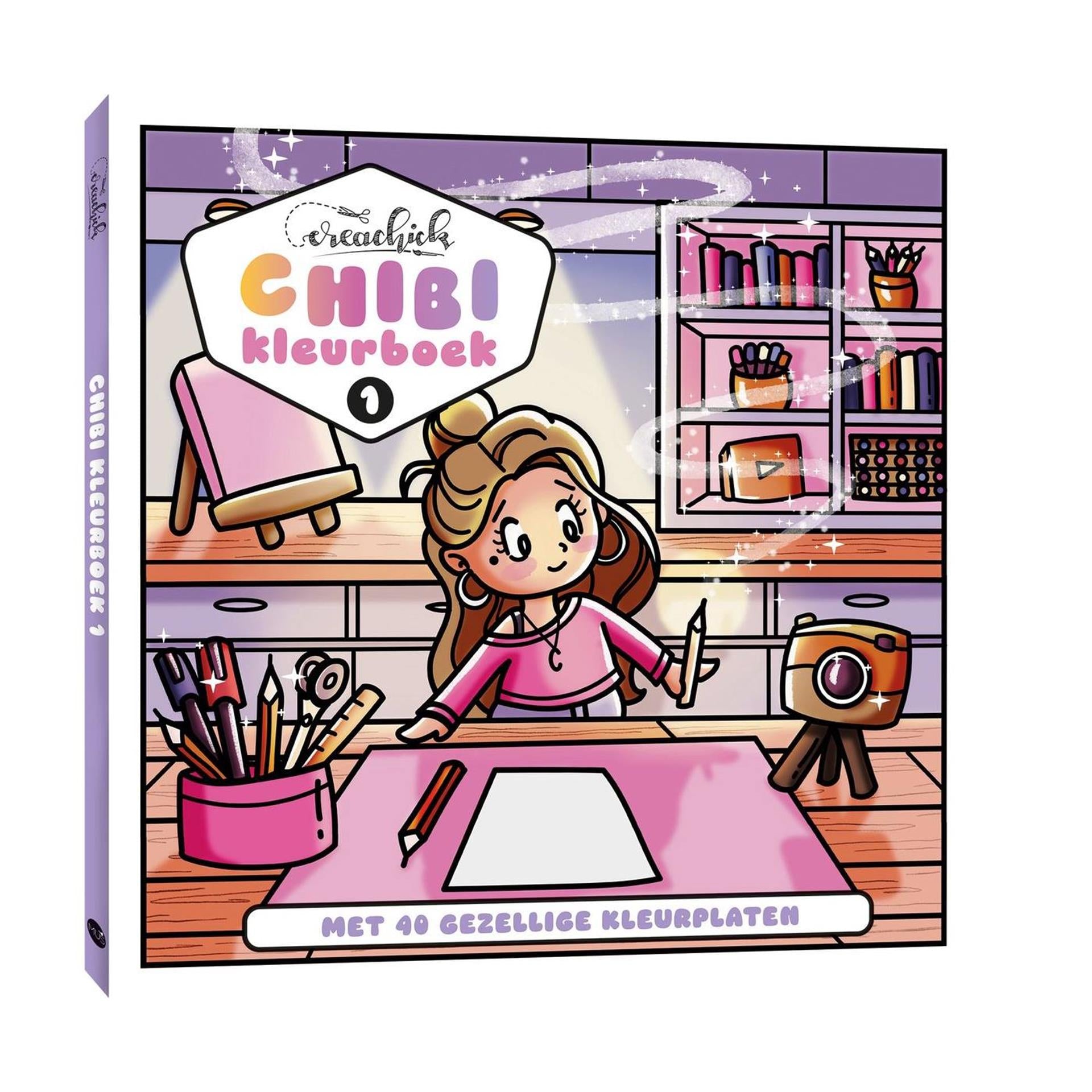 Kluitman - Kluitman Creachick chibikleurboek 1