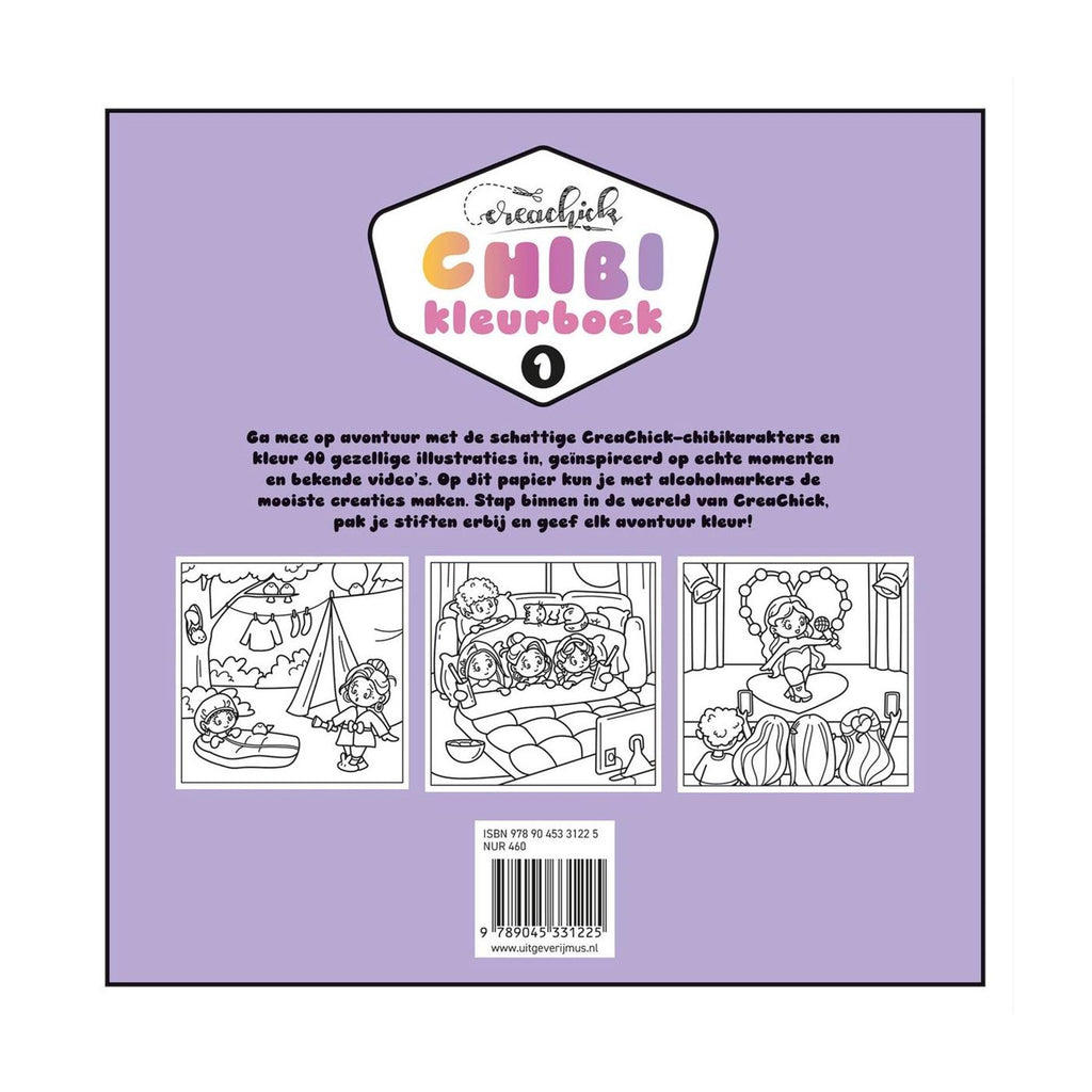 Kluitman - Kluitman Creachick chibikleurboek 1