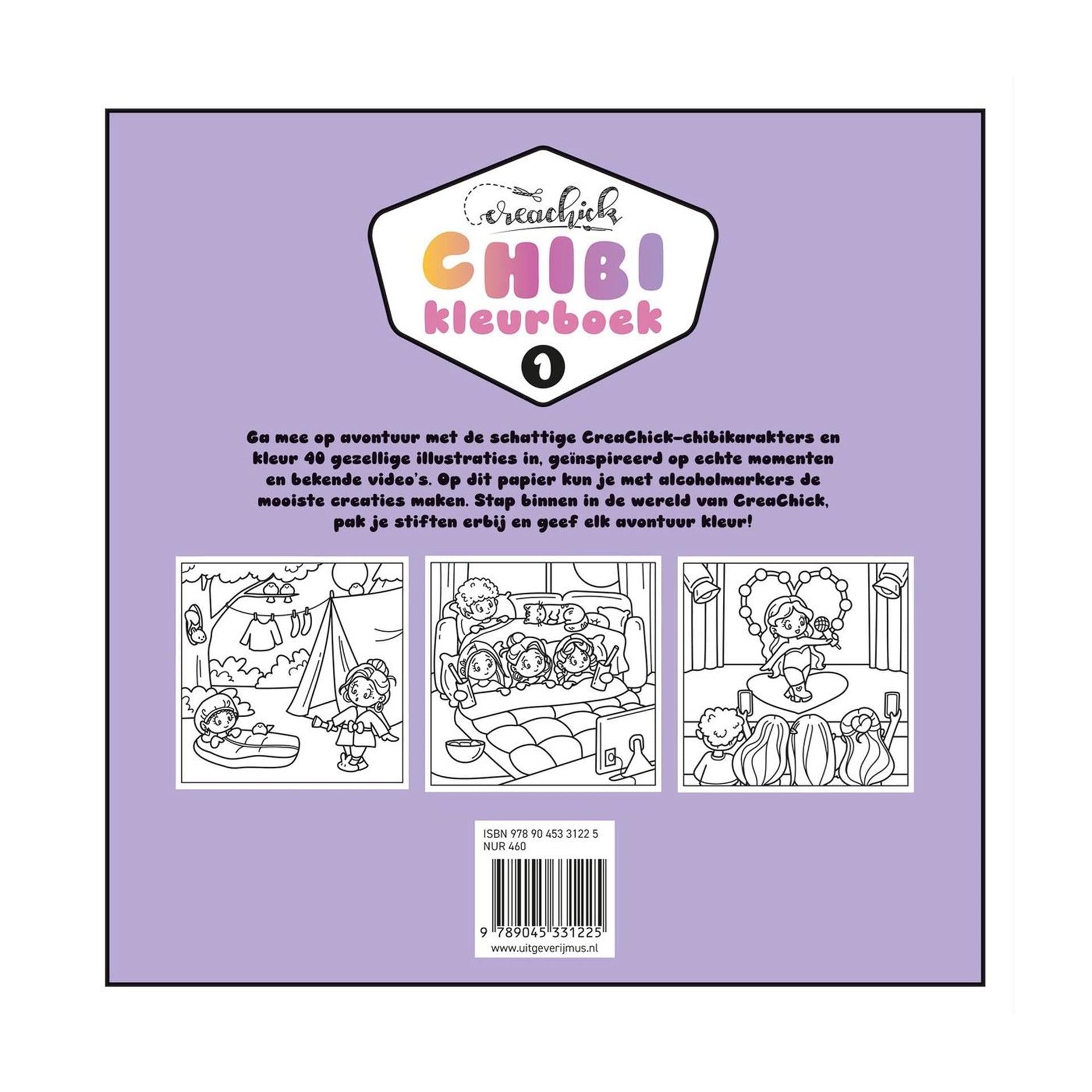 Kluitman - Kluitman Creachick chibikleurboek 1