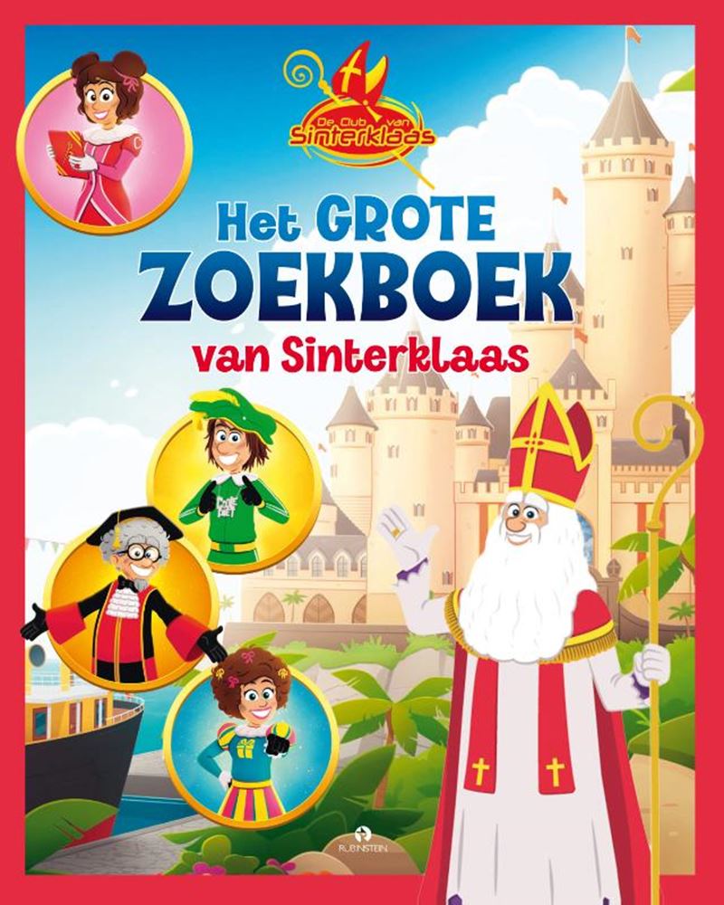 Het grote zoekboek van sinterklaas 4+
