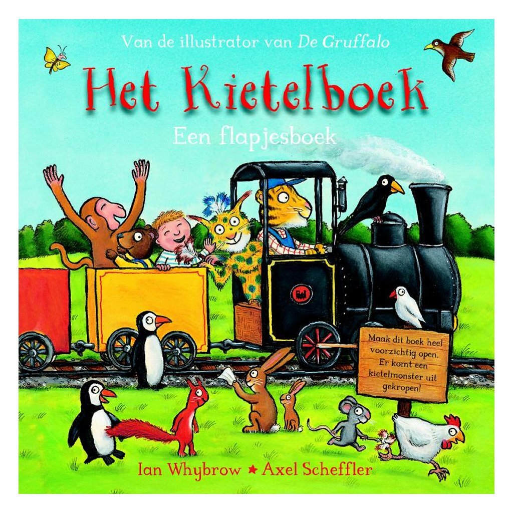 Het kietelboek (kartonboek met flapjes)