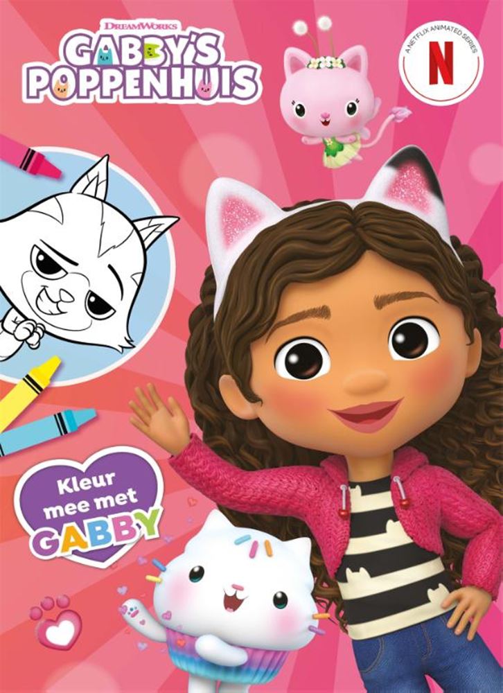 Gottmer Uitgevers Groep - Gottmer Uitgevers Groep Kleurboek: kleur mee met gabby 4+