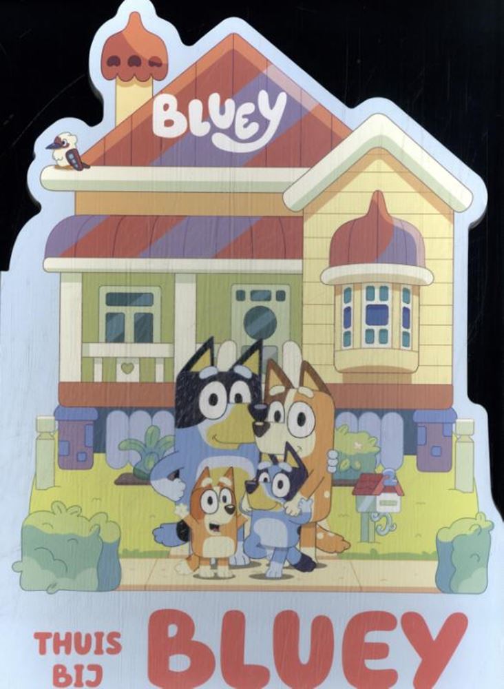 Big Balloon - Big Balloon Kartonboek: thuis bij bluey. 2+