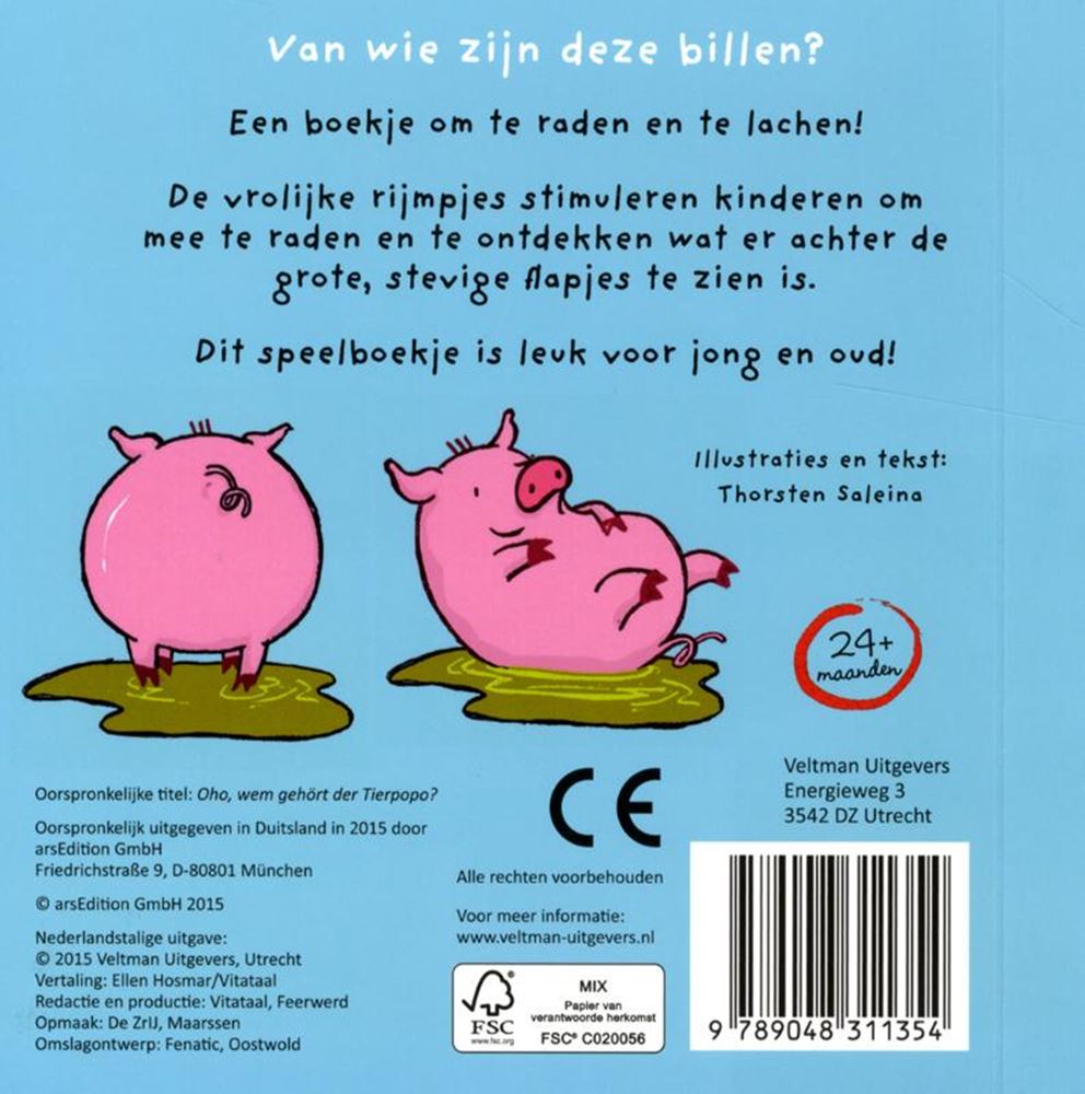 Centraal boekhuis van wie zijn deze billen?