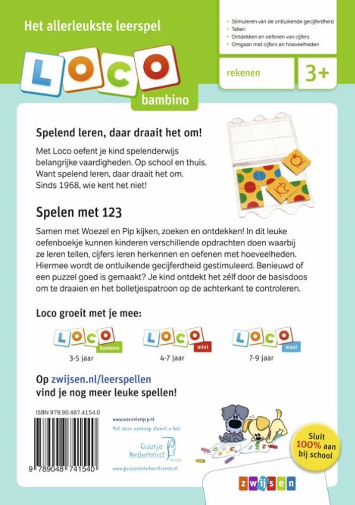 Loco Bambino - Bambino woezel en pip spelen met 1