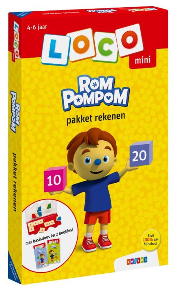 Loco - Mini rompompom pakket rekenen