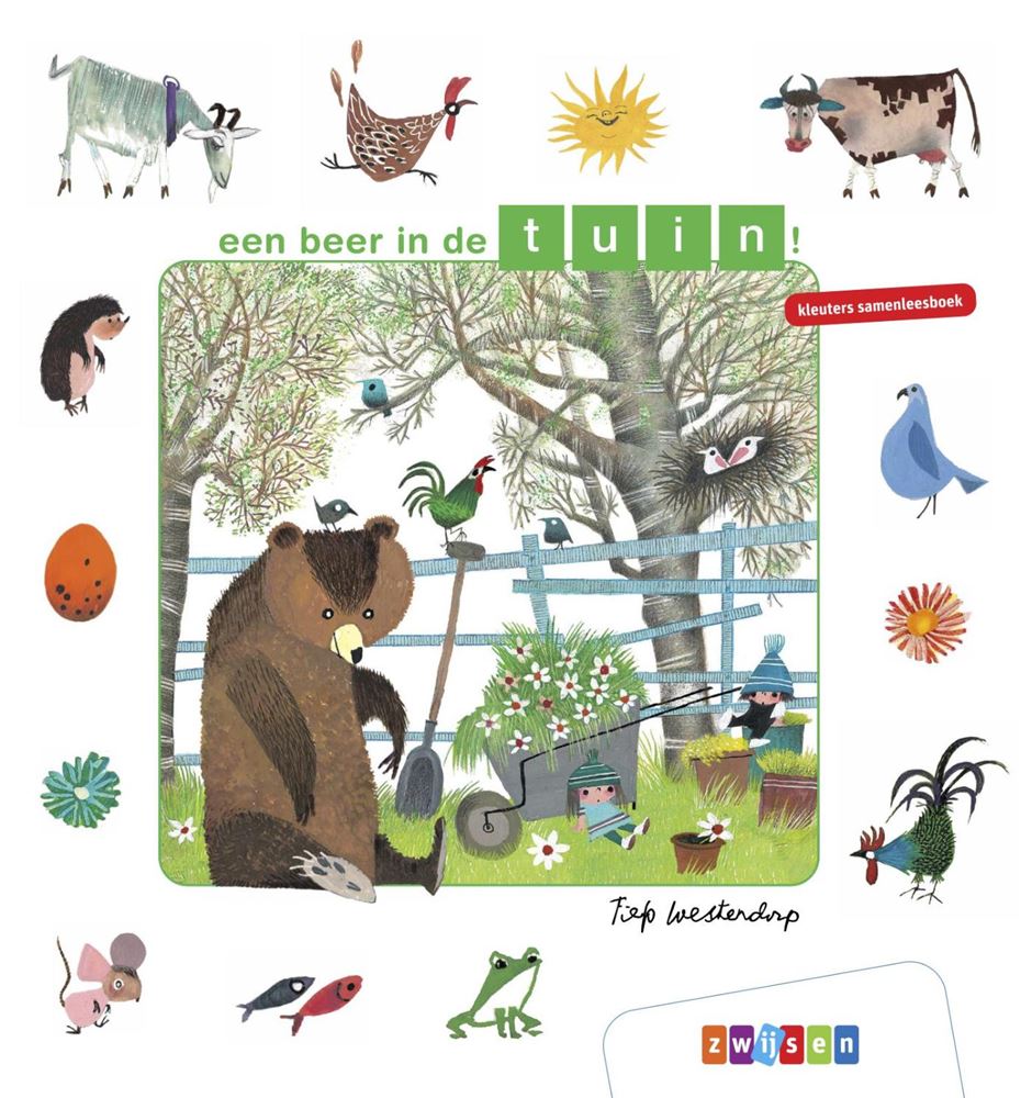 WPG Uitgevers - WPG Uitgevers Kleuters samenleesboek - een beer in de tuin!