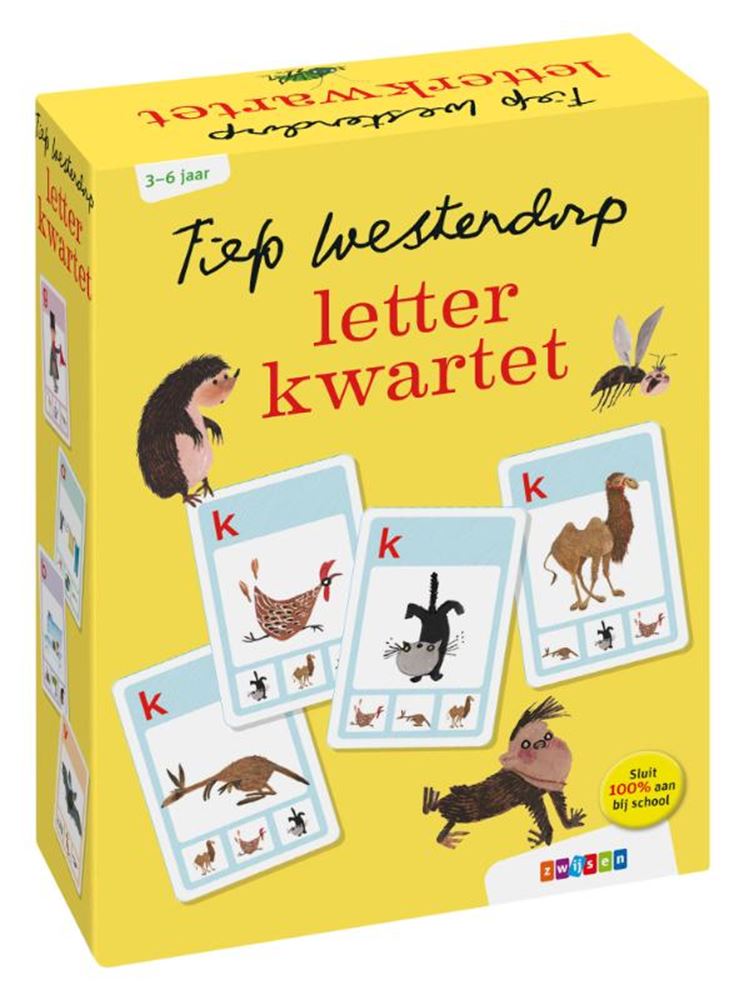 WPG Uitgevers - WPG Uitgevers Fiep westendorp letterkwartet. 3+