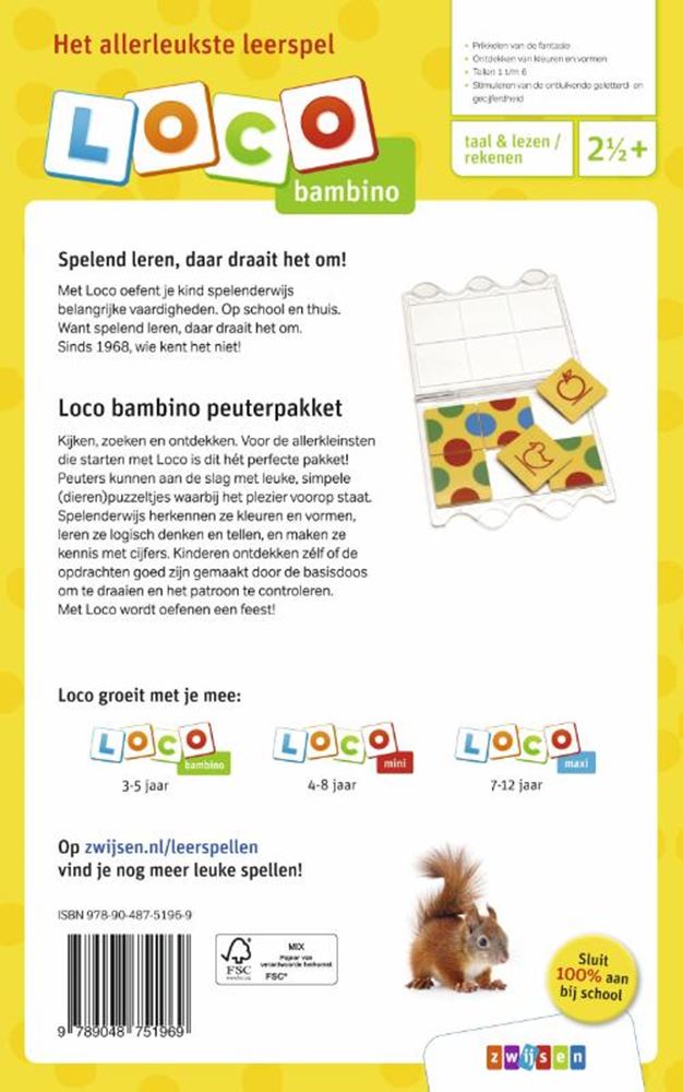Loco - bambino peuterpakket 2+