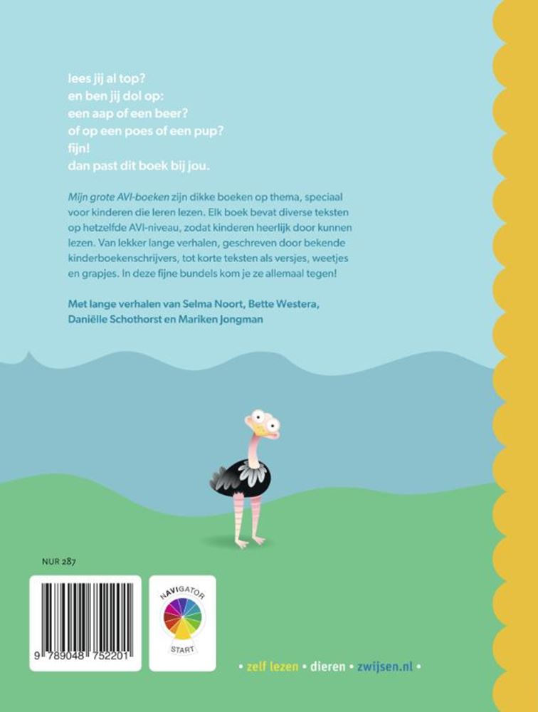 WPG Uitgevers - WPG Uitgevers Mijn grote avi start boek over dieren 5+