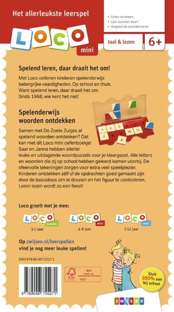Centraal Boekhuis - Centraal Boekhuis mini de zoete zusjes spelen met woo