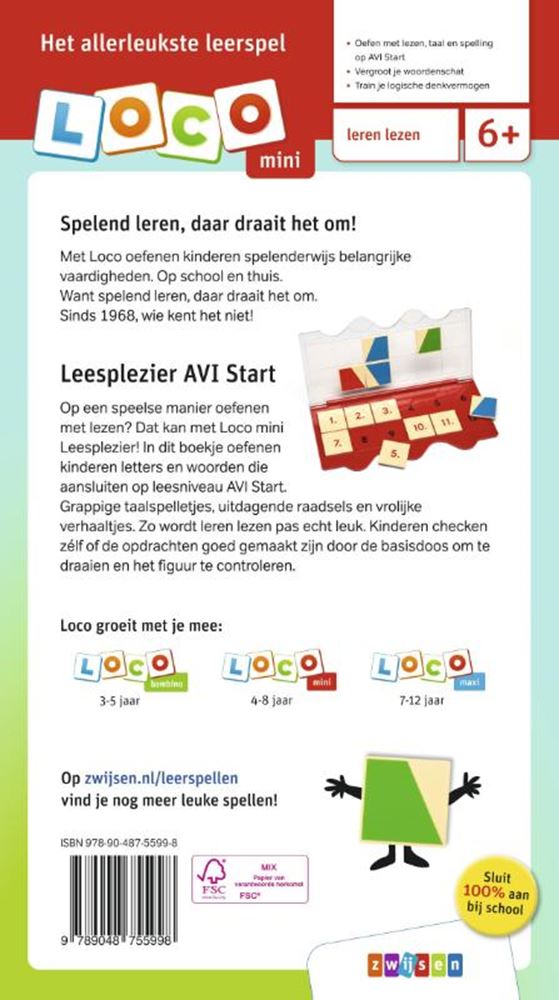 WPG Uitgevers - WPG Uitgevers mini leesplezier avi start 6+