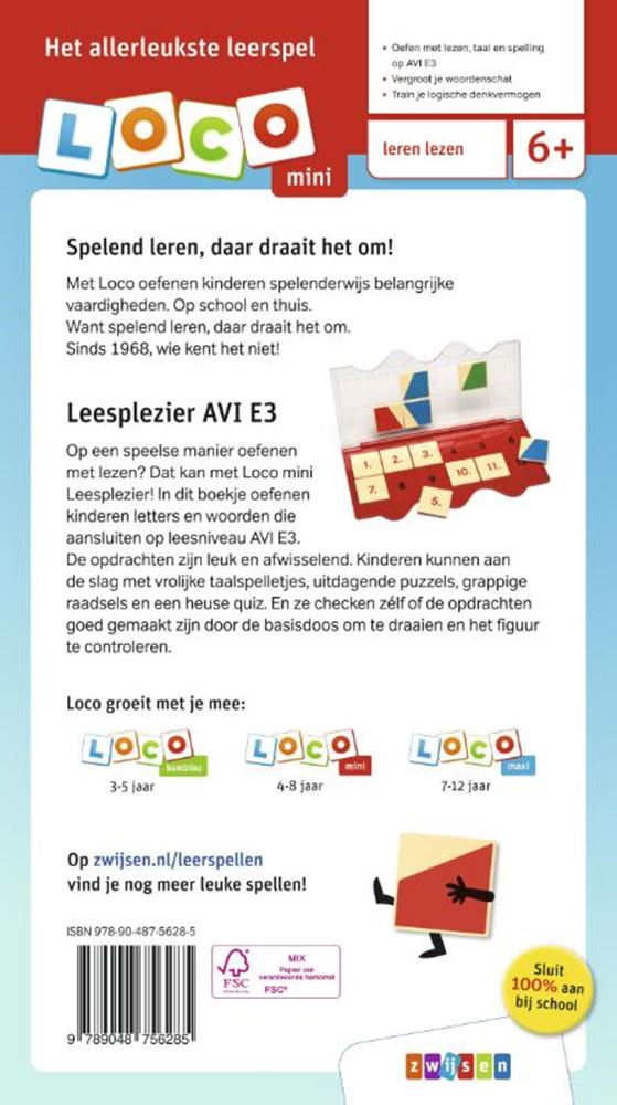 WPG Uitgevers - WPG Uitgevers mini leesplezier avi e3 6+