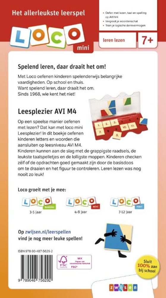 WPG Uitgevers - WPG Uitgevers mini leesplezier avi m4 7+