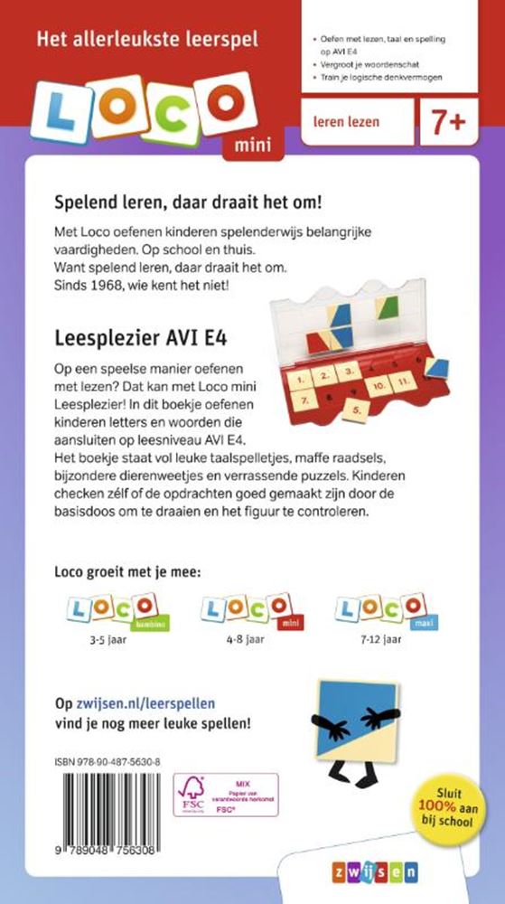 WPG Uitgevers - WPG Uitgevers mini leesplezier avi e4 7+
