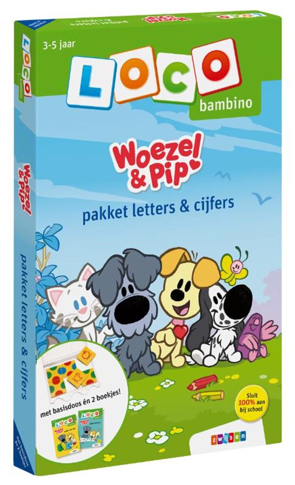 WPG Uitgevers - WPG Uitgevers bambino woezel & pip pakket letters