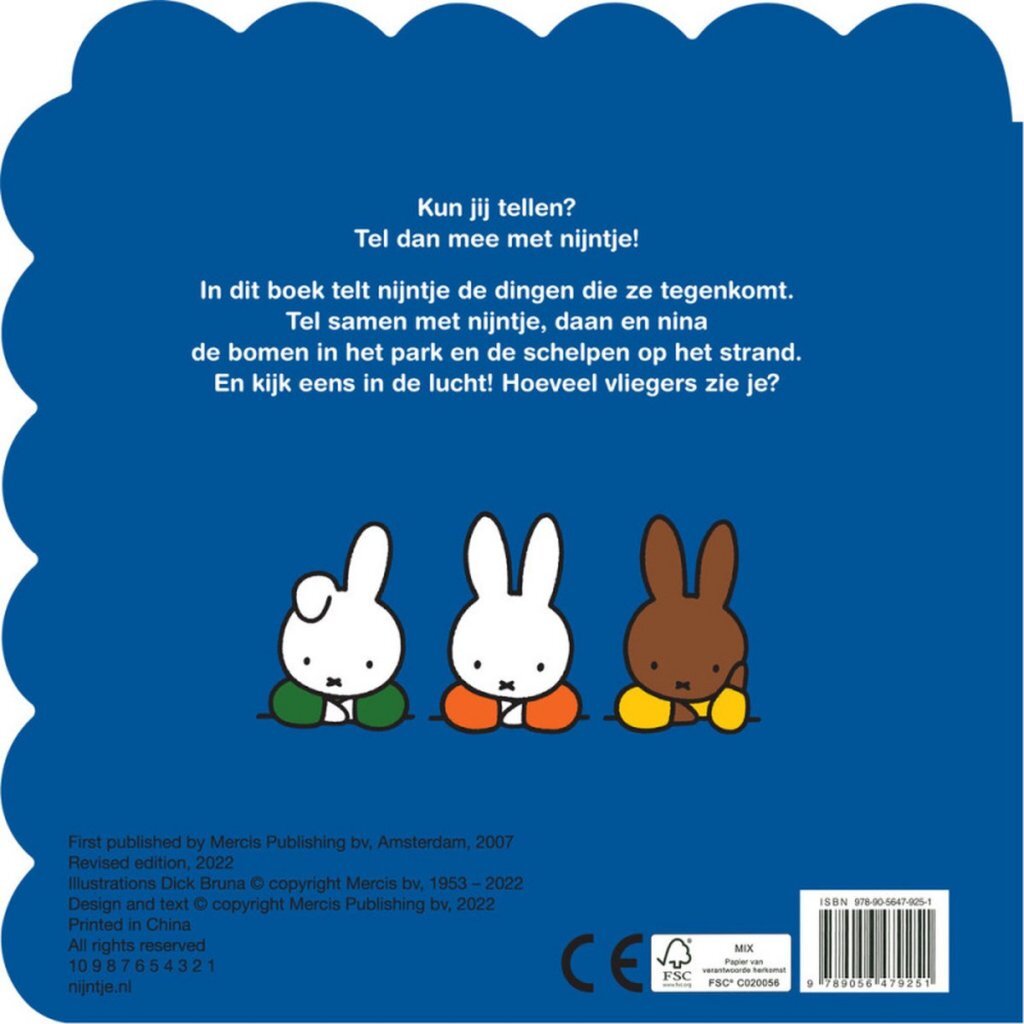 Boek tel je mee met nijntje?