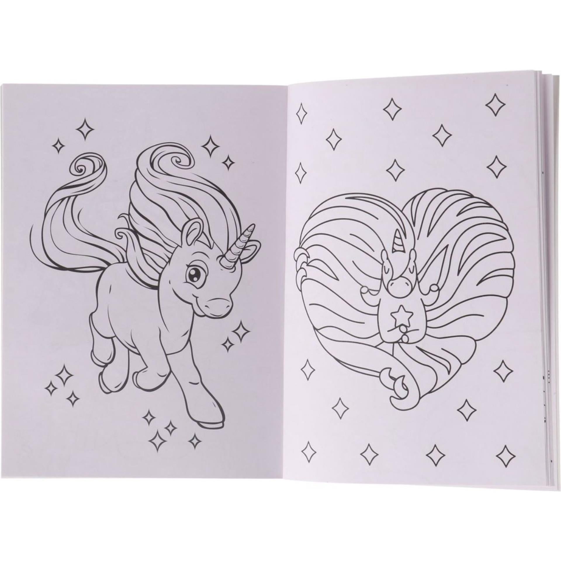 Mijn mooiste unicorn kleurboek 48 pag.