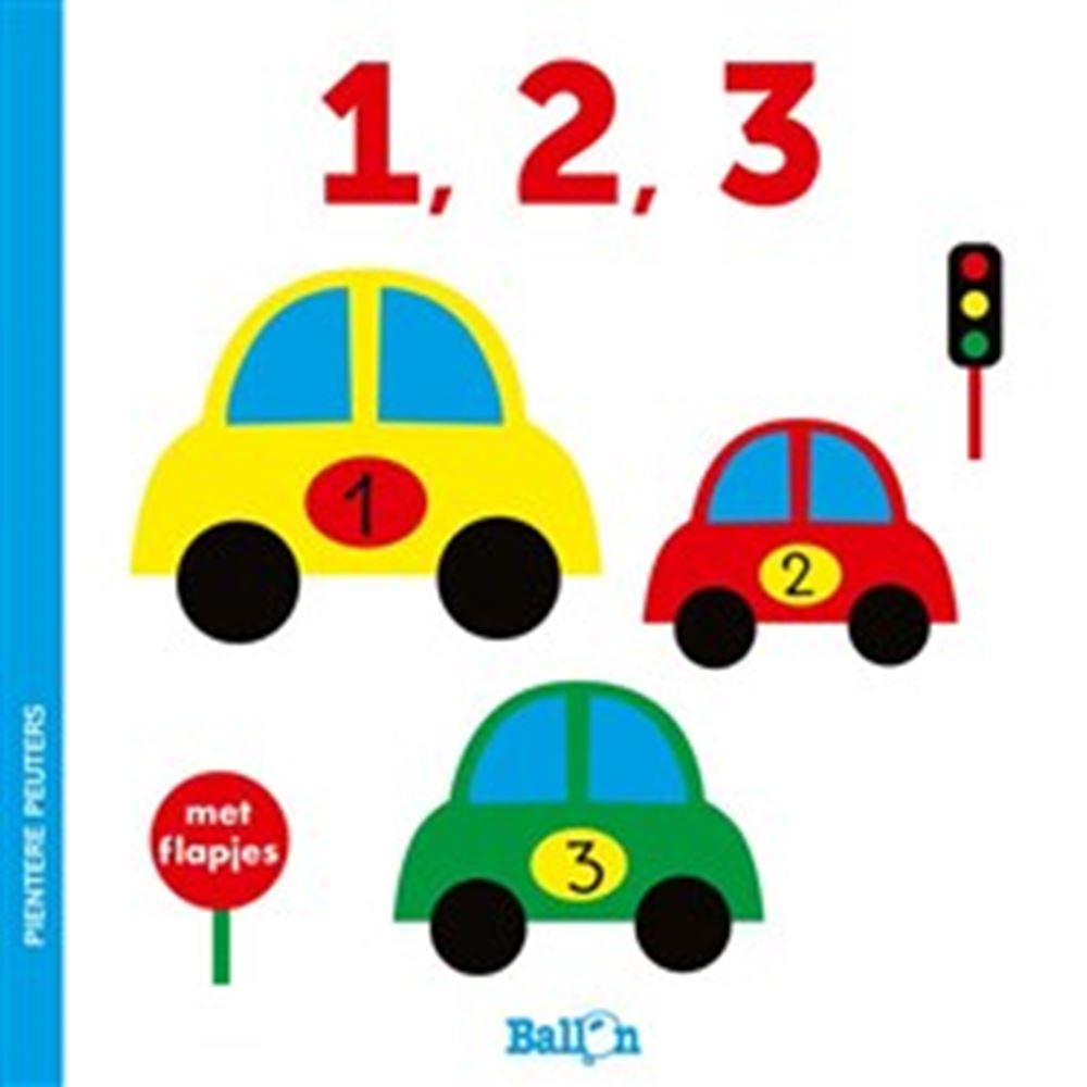 Standaard Uitgeverij - Standaard Uitgeverij Pientere peuters kartonboek - 1 2 3
