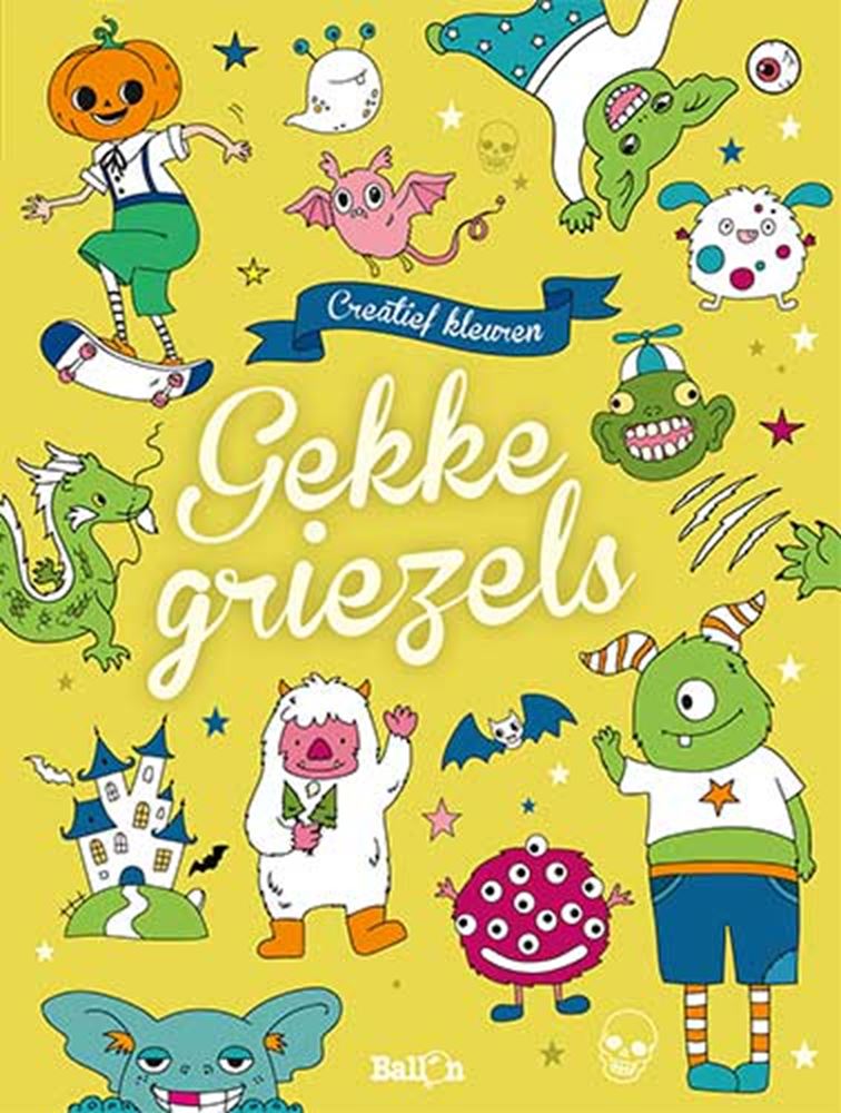 Ballon - Ballon Kleurboek gekke griezels