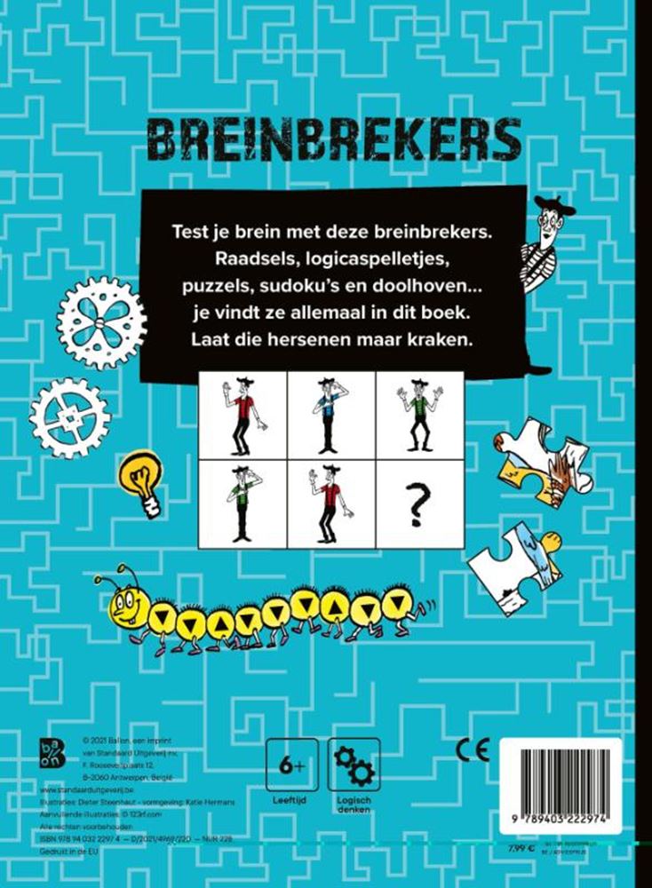 Standaard Uitgeverij - Standaard Uitgeverij Breinbrekers blauw