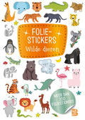Standaard uitgeverij glitterstickers, wilde dieren. 3+ | 3 stuks