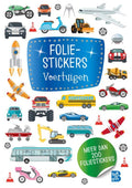 Glitterstickers, voertuigen. 3+