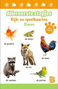 Standaard uitgeverij kijk- en speelkaarten allereerste stapjes dieren