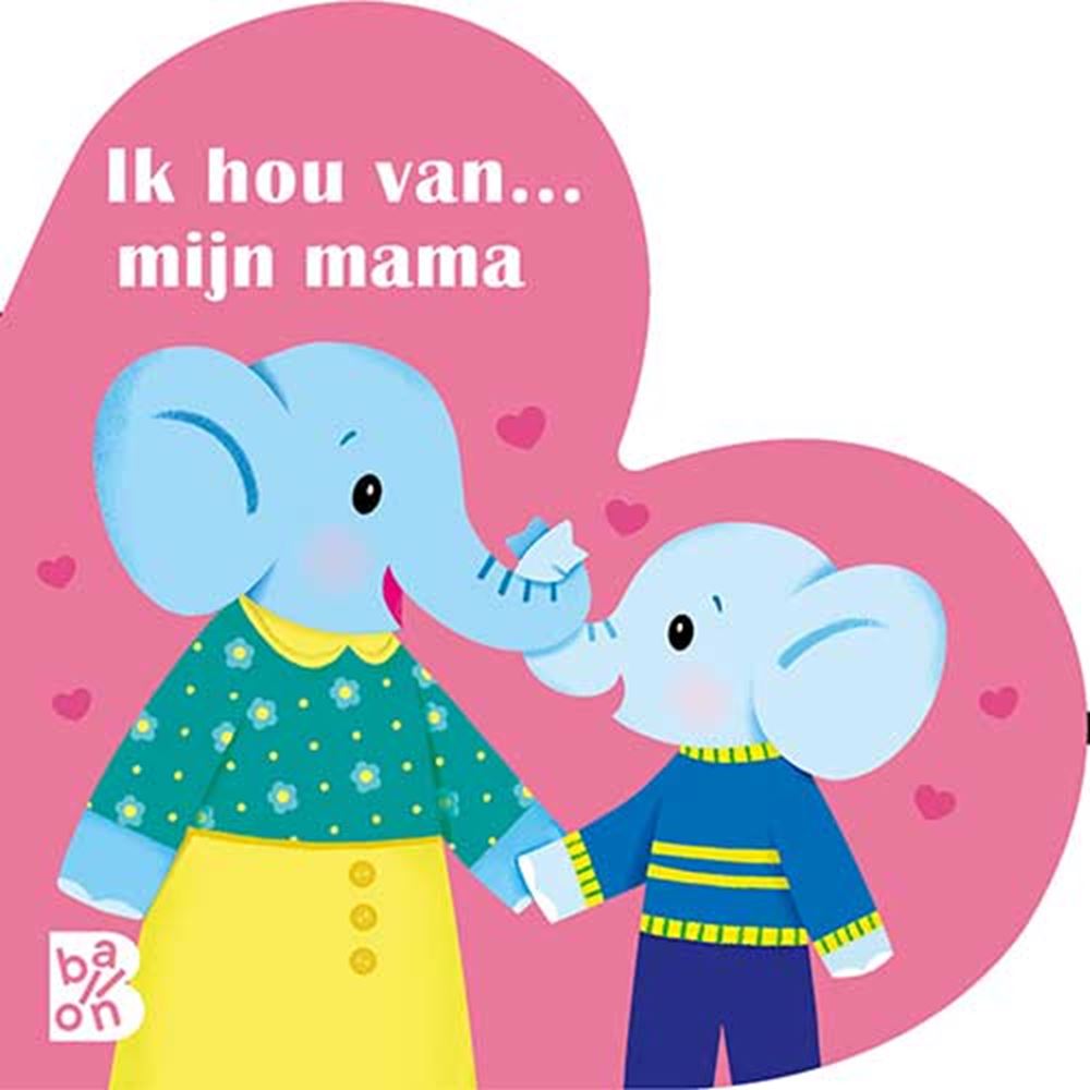Standaard Uitgeverij - Standaard Uitgeverij Hartjesreeks karton ik hou van mama. 1+