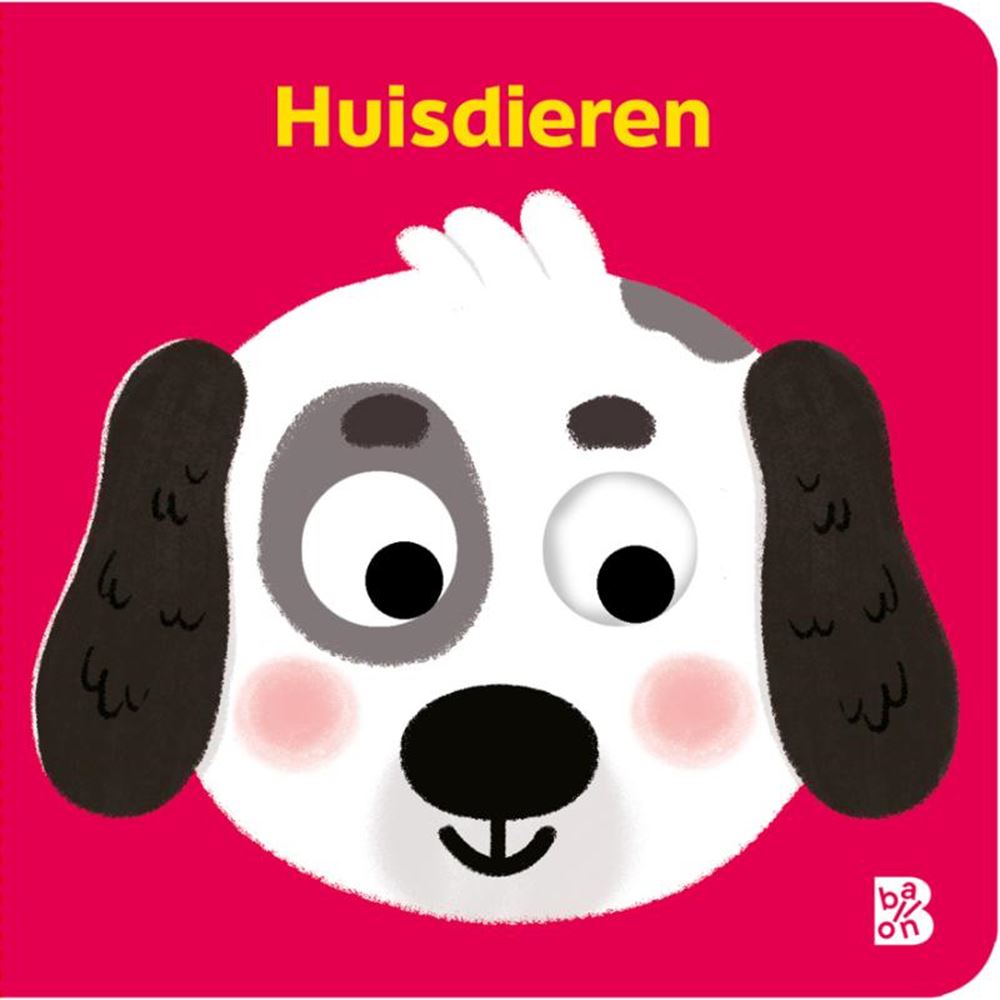 Standaard Uitgeverij - Standaard Uitgeverij Huisdieren boek met wiebeloogjes. 0+