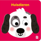 Standaard Uitgeverij - Standaard Uitgeverij Huisdieren boek met wiebeloogjes. 0+