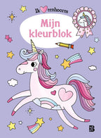 Standaard uitgeverij eenhoorns kleurblok 4+