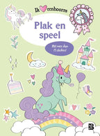 Standaard Uitgeverij - Standaard Uitgeverij Eenhoorns plak en speel 4+