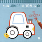 Standaard Uitgeverij - Standaard Uitgeverij Mijn junior kleurblok - de boerderij 3+