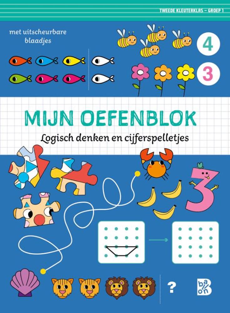 Standaard uitgeverij mijn oefenblok: logisch denken en cijfer | 3 stuks